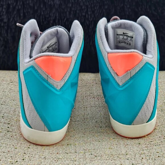 Nike Men Sneaker High Top Gray/Blue Shoes Lace Up Size 11US 45EU - Picture 11 of 12